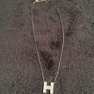 Letter necklace